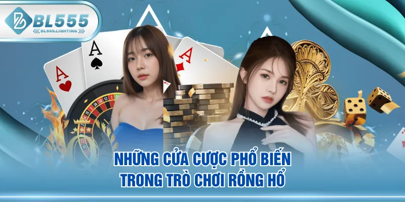 Những cửa cược phổ biến trong trò chơi Rồng Hổ